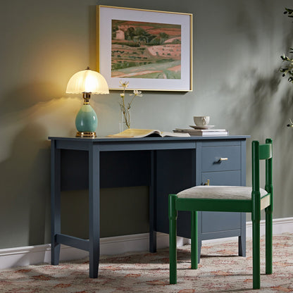 Bureau Oakham, bleu orageux