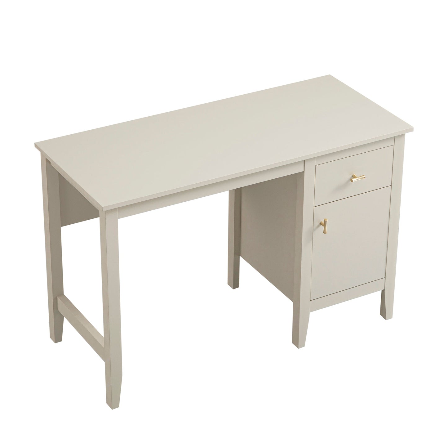 Bureau Oakham, blanc ombragé