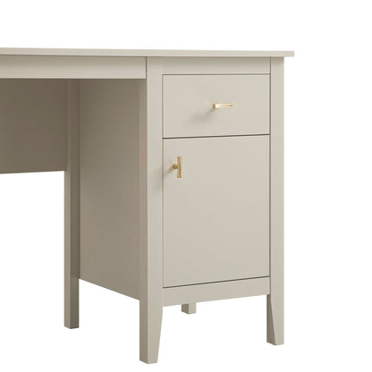 Bureau Oakham, blanc ombragé
