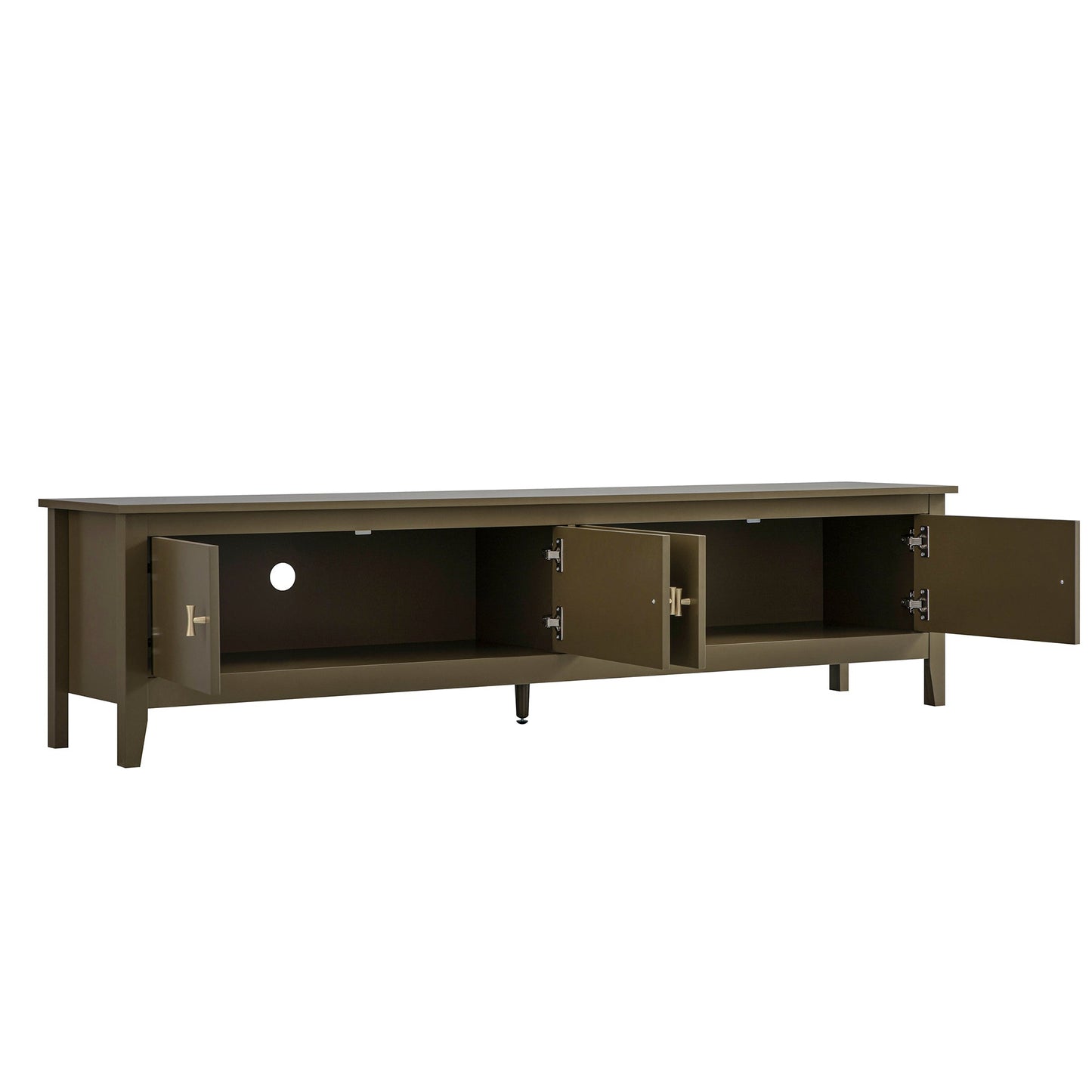 Meuble TV Oakham 180 cm de large, Olive Grove