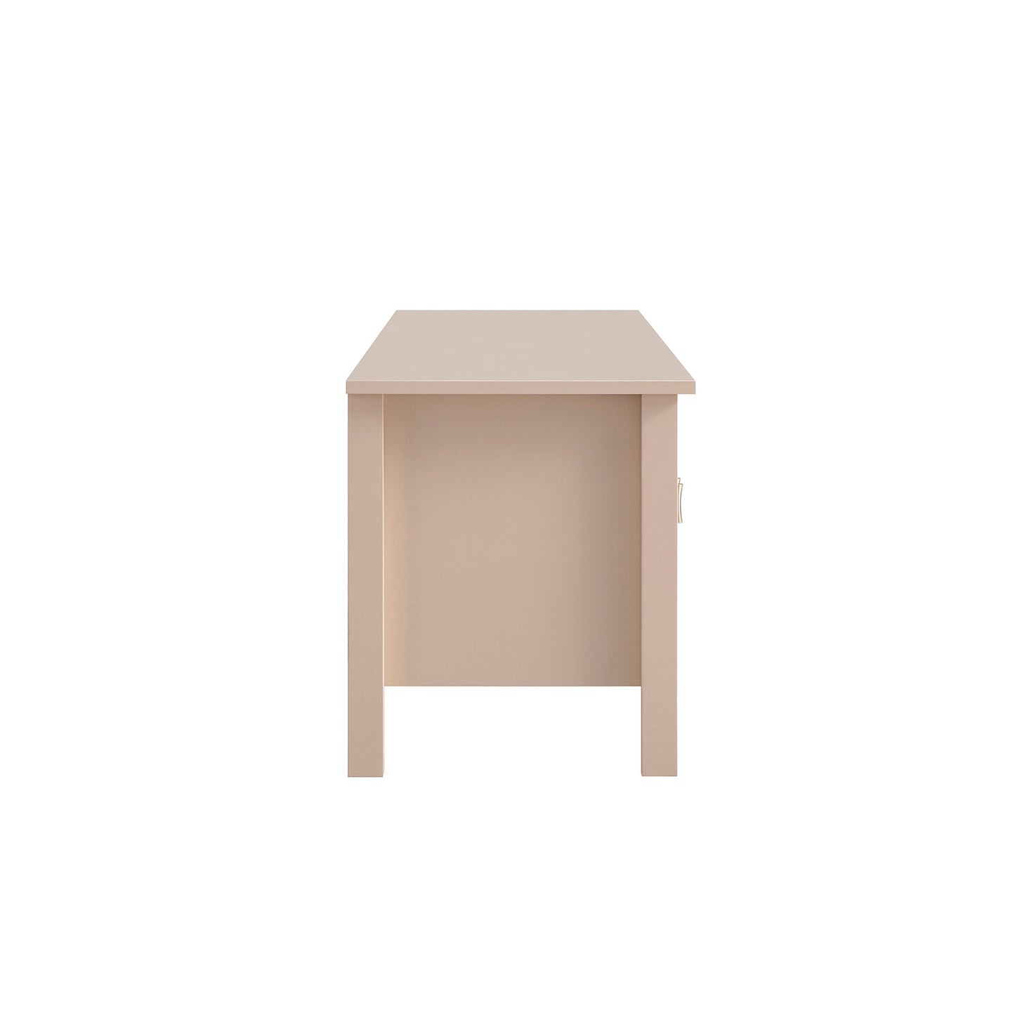 Meuble TV Oakham 180 cm de large, rose nude