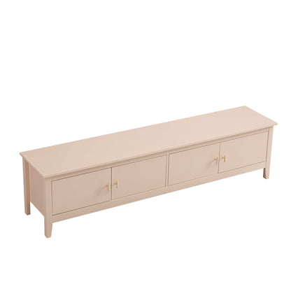 Meuble TV Oakham 180 cm de large, rose nude
