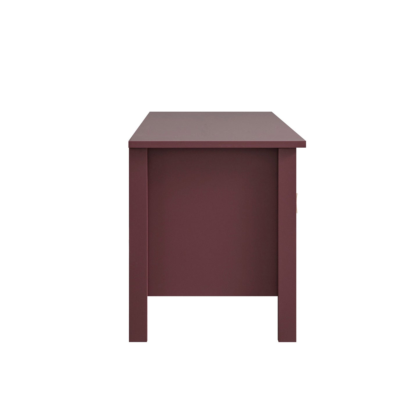 Meuble TV Oakham 180 cm de large, cerisier sauvage