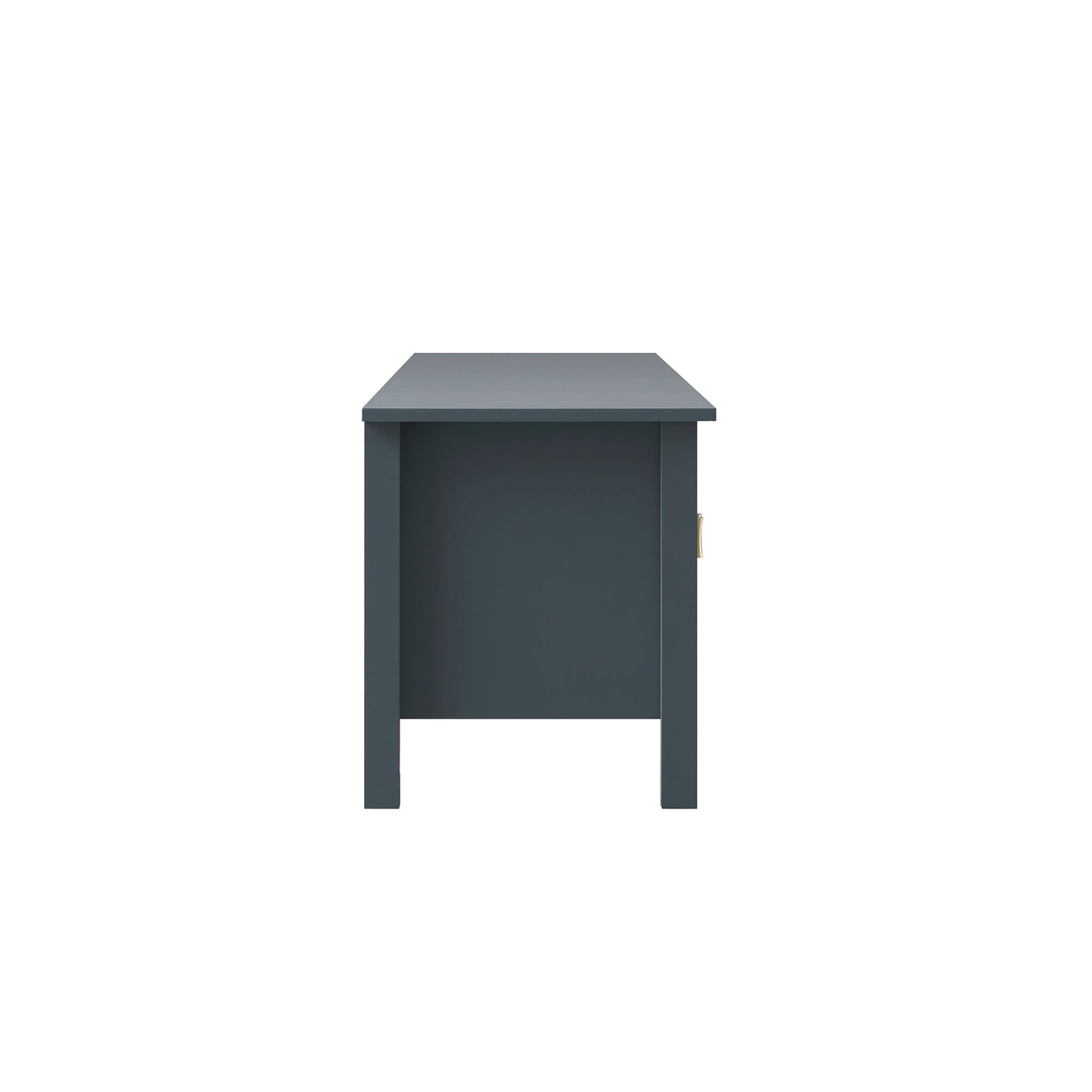 Meuble TV Oakham 180 cm de large, bleu orage