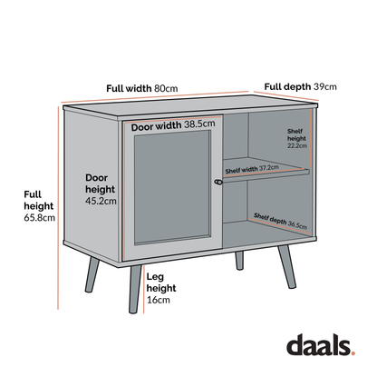 Armoire 1 porte en rotin tressé Frances couleur menthe