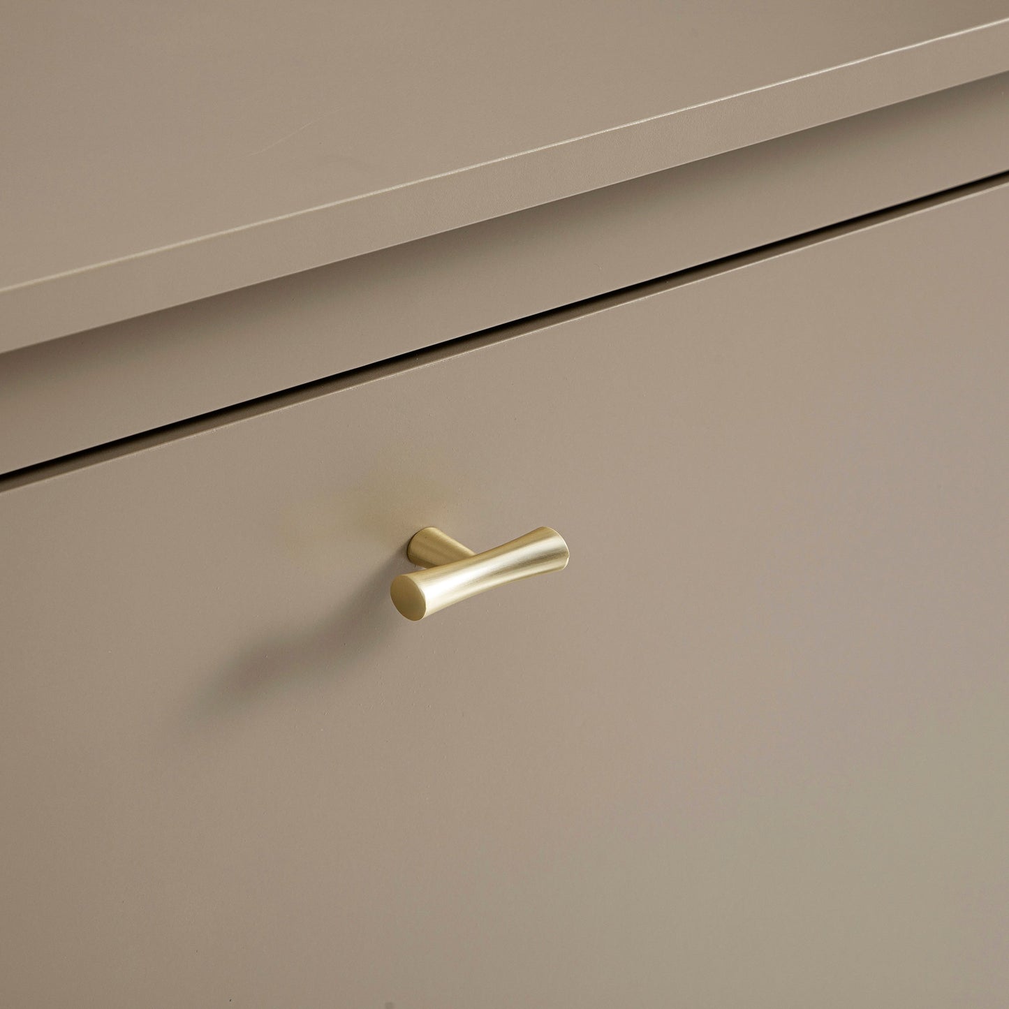 Meuble à chaussures à 2 niveaux Oakham, gris foncé