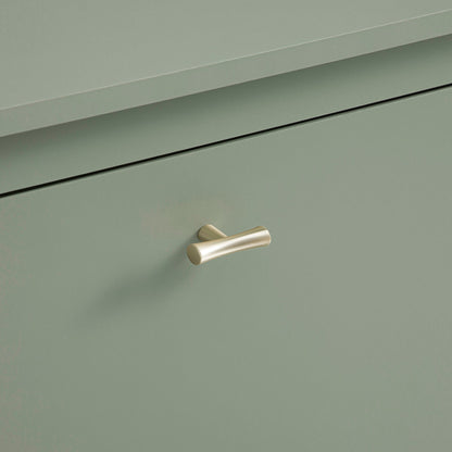 Meuble à chaussures à 2 niveaux Oakham, sauge du désert