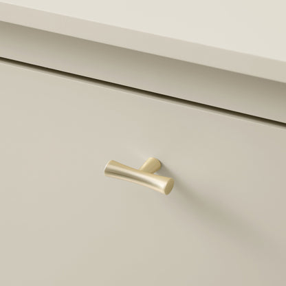 Meuble à chaussures à 2 niveaux Oakham, blanc ombré