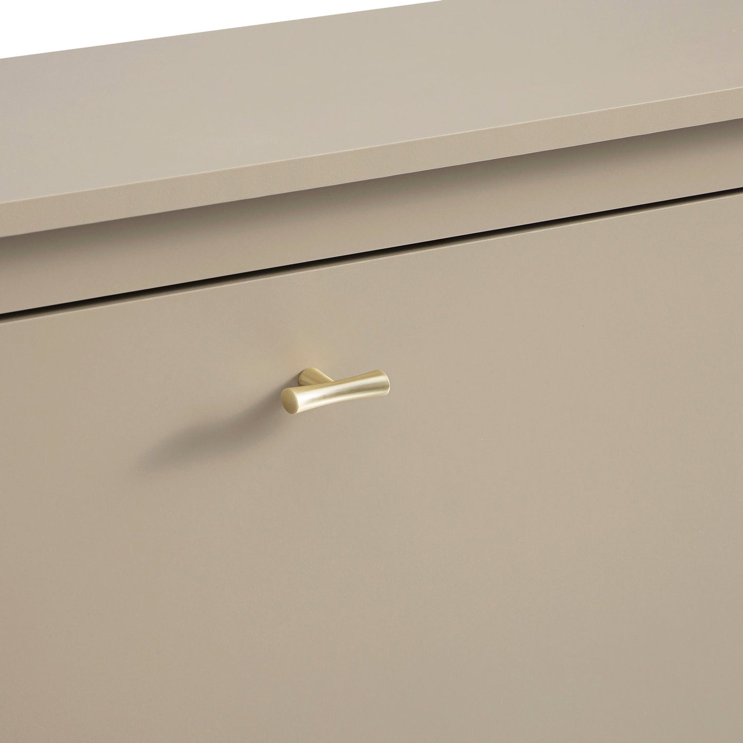 Meuble à chaussures à 3 niveaux Oakham, gris foncé