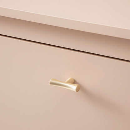 Meuble à chaussures Oakham à 3 niveaux, rose nude