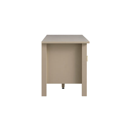 Meuble TV Oakham 150 cm, gris foncé