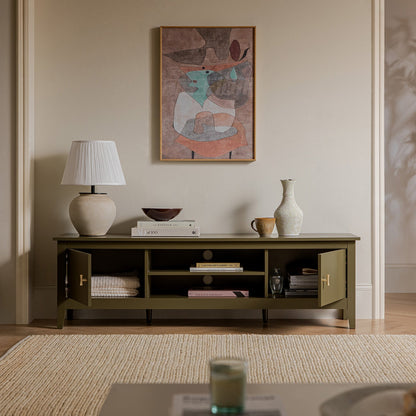 Meuble TV Oakham 150 cm, Olive Grove