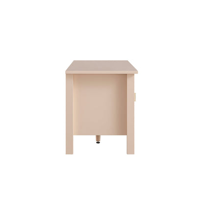 Meuble TV Oakham 150 cm, rose nude