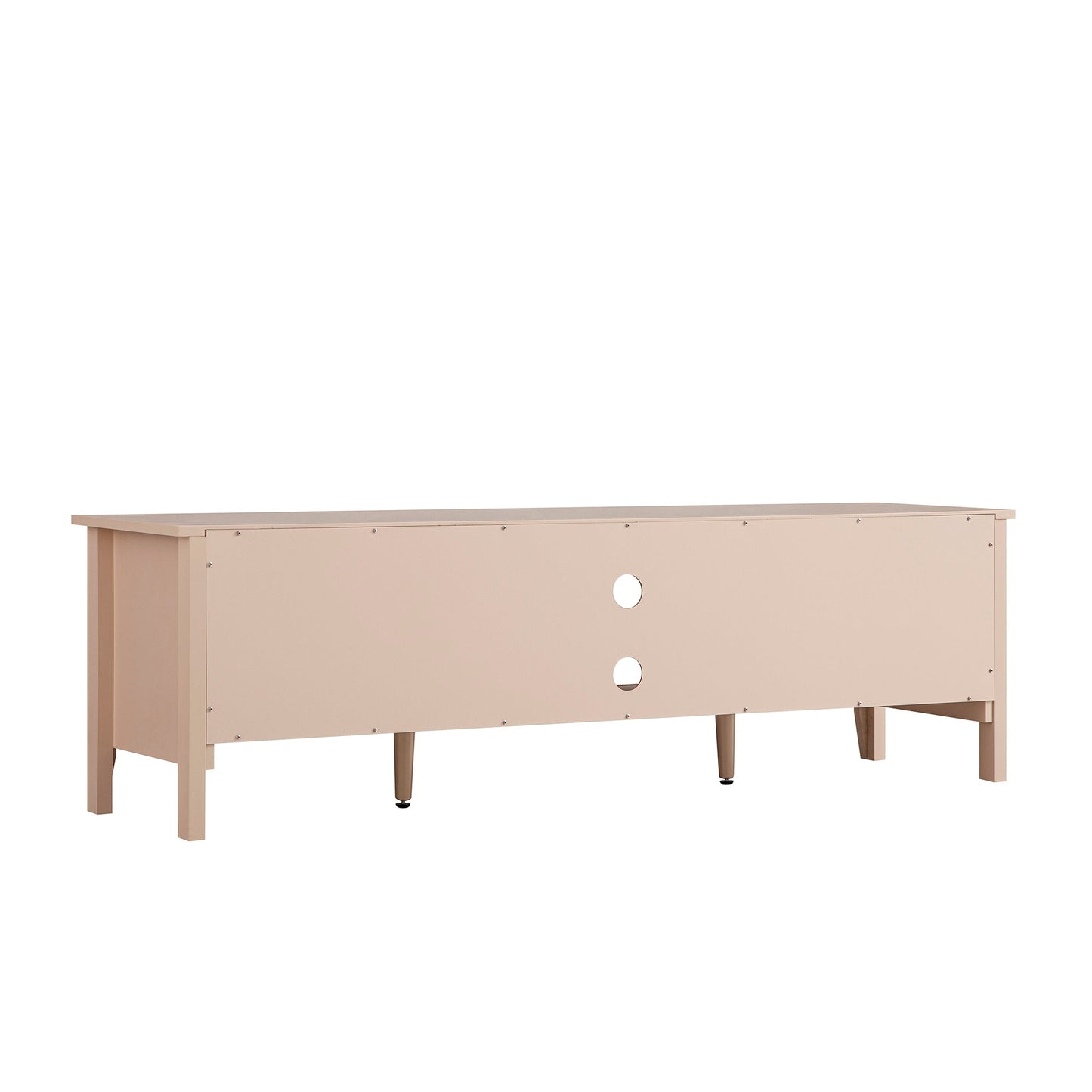 Meuble TV Oakham 150 cm, rose nude