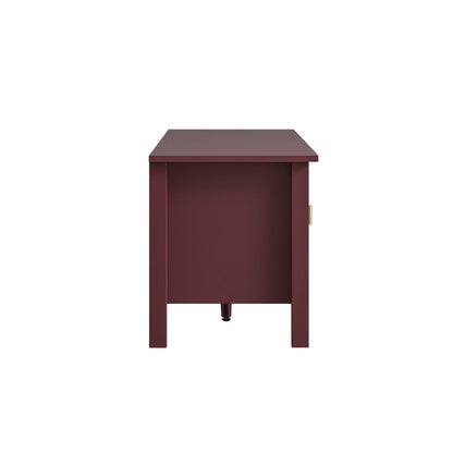 Meuble TV Oakham 150 cm, cerisier sauvage