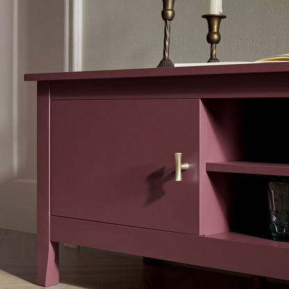 Meuble TV Oakham 150 cm, cerisier sauvage