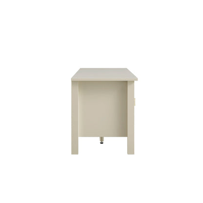 Meuble TV Oakham 150 cm, blanc ombré
