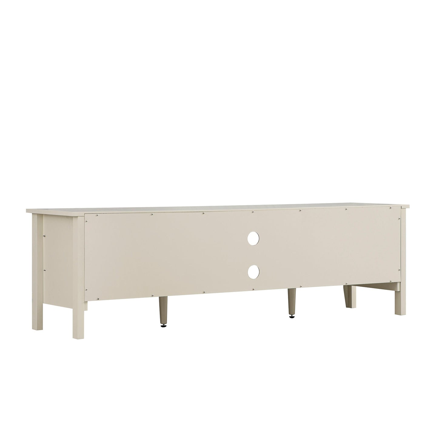 Meuble TV Oakham 150 cm, blanc ombré