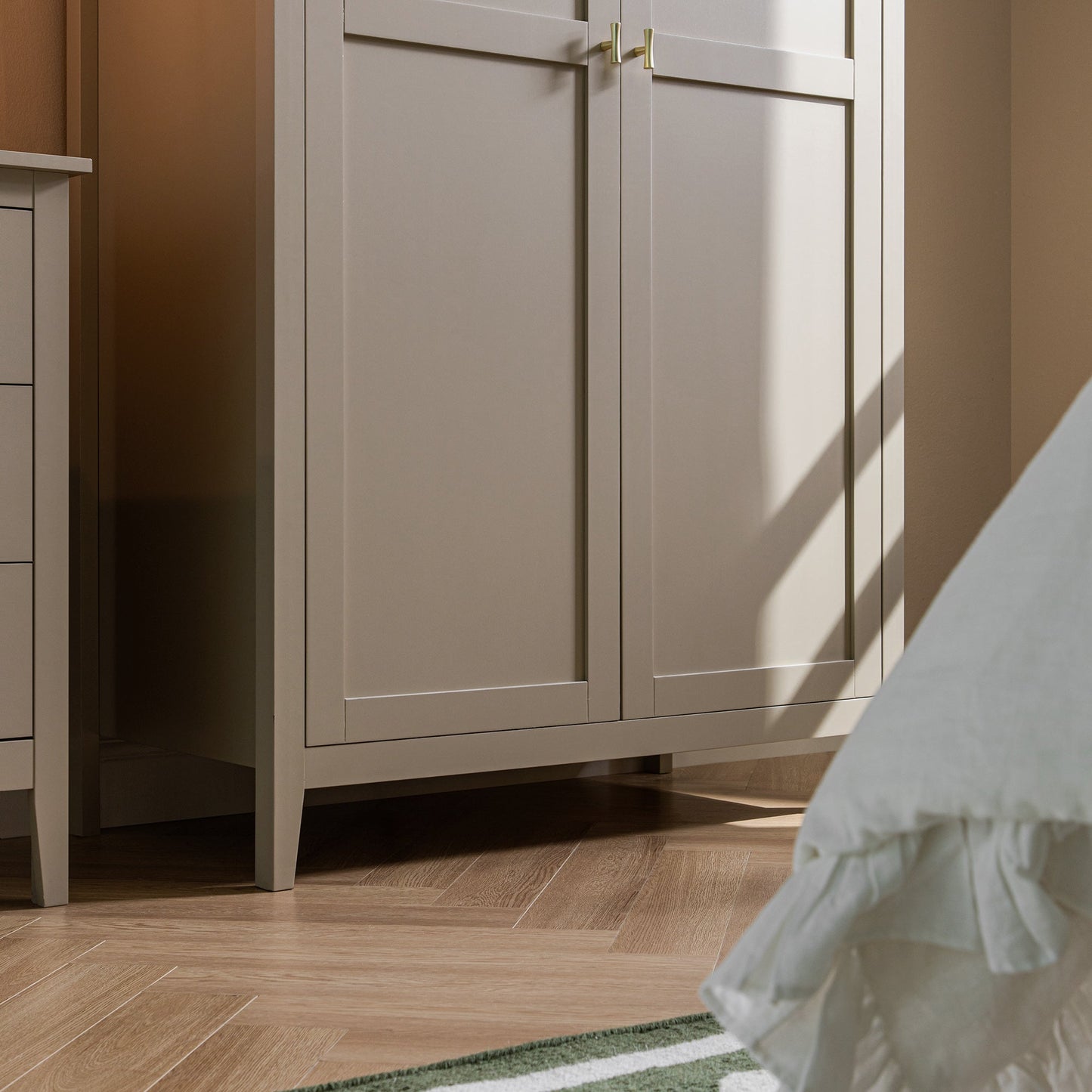 Armoire double Oakham, gris foncé