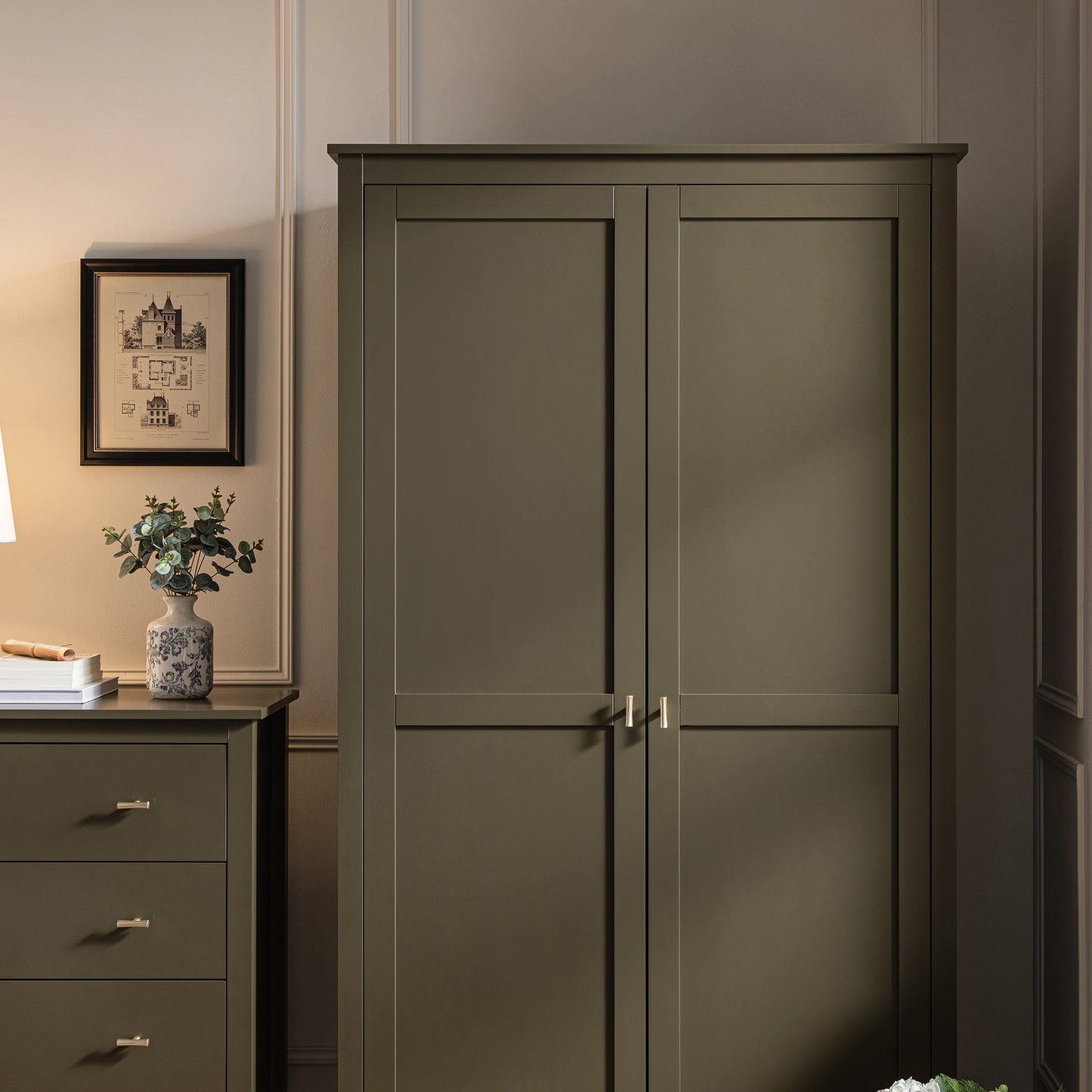 Armoire double Oakham, Olive Grove