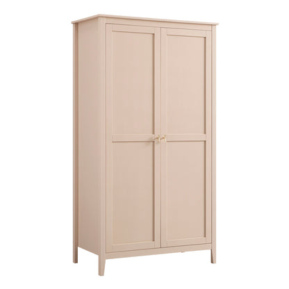 Armoire double Oakham, rose nude