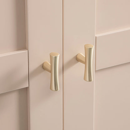 Armoire double Oakham, rose nude