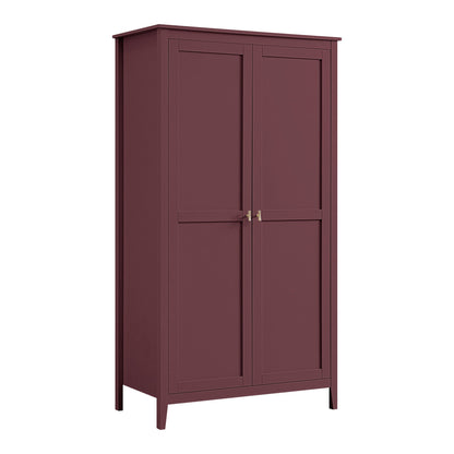 Armoire double Oakham, cerisier sauvage