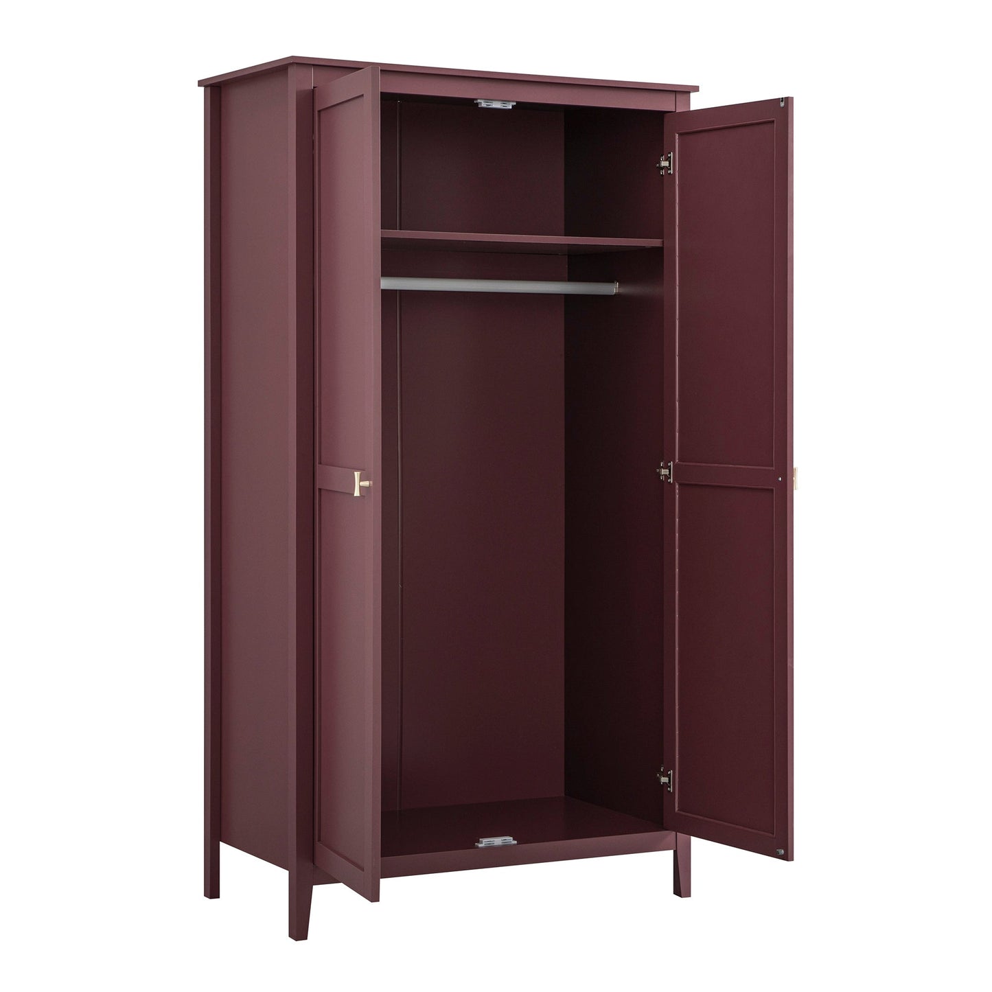 Armoire double Oakham, cerisier sauvage