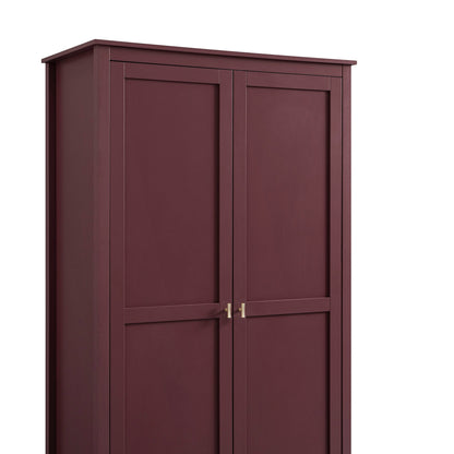 Armoire double Oakham, cerisier sauvage