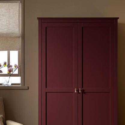 Armoire double Oakham, cerisier sauvage