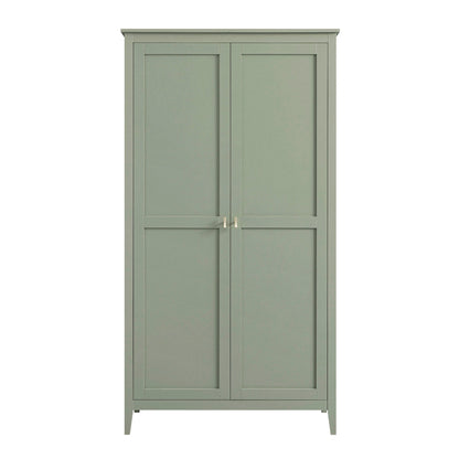 Armoire double Oakham, sauge du désert
