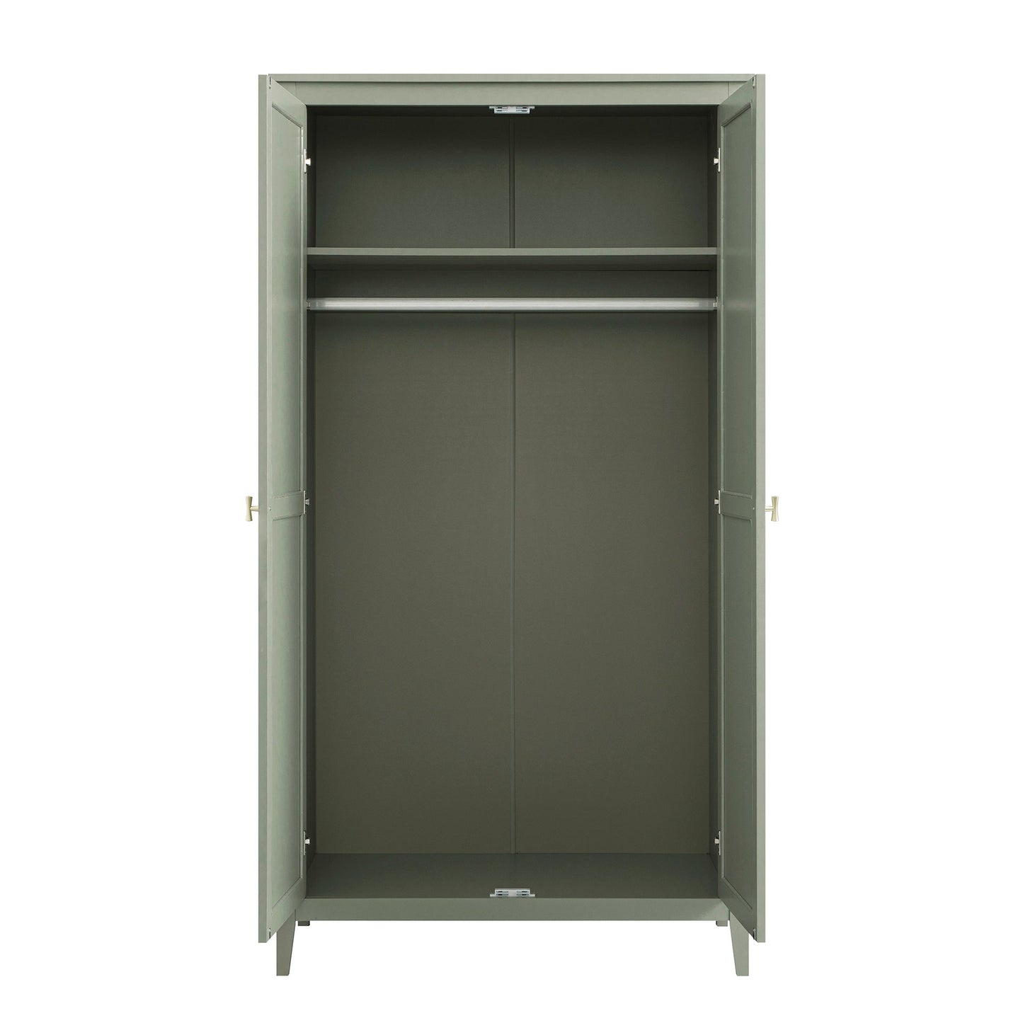 Armoire double Oakham, sauge du désert