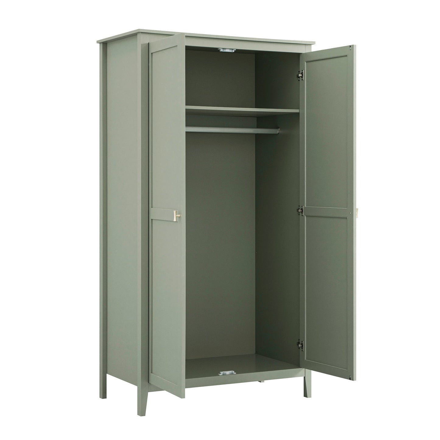 Armoire double Oakham, sauge du désert
