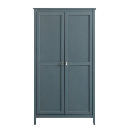 Armoire double Oakham, bleu orageux