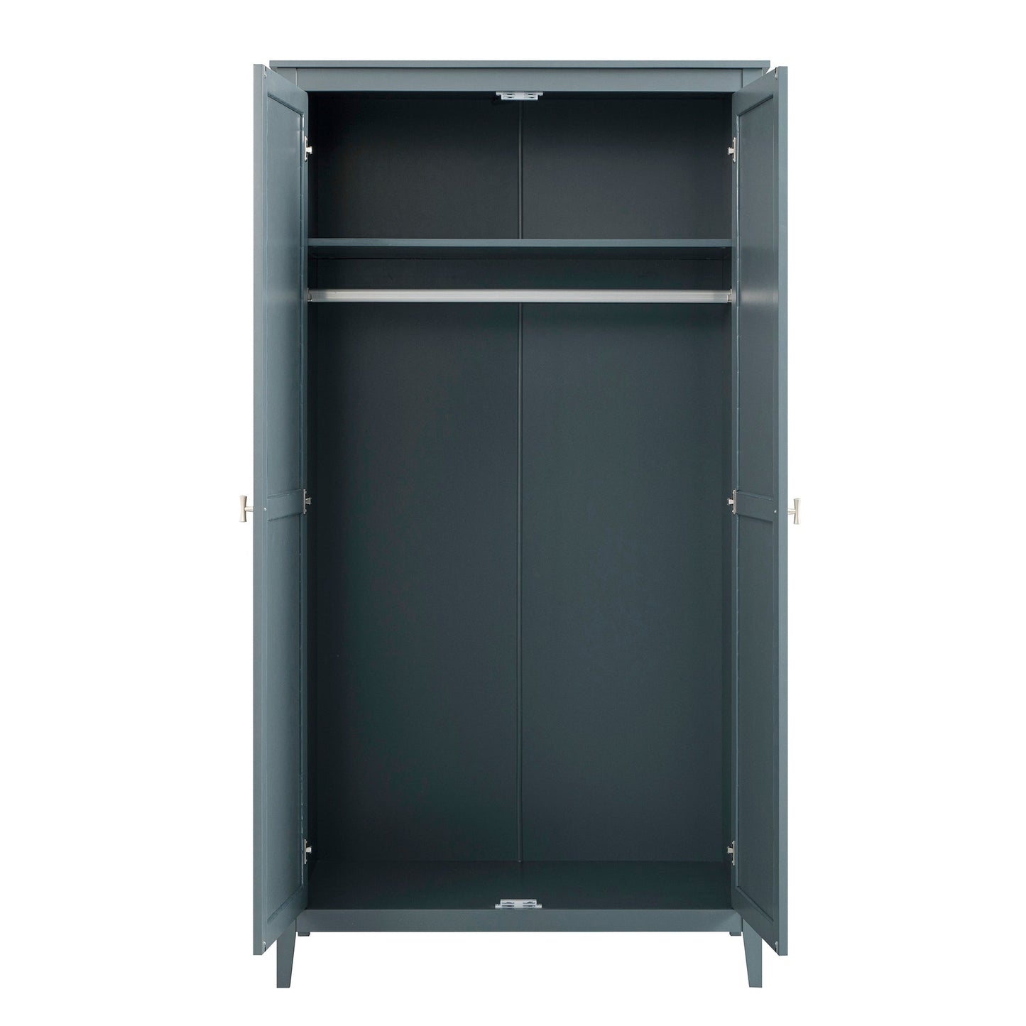 Armoire double Oakham, bleu orageux