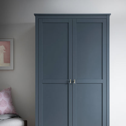 Armoire double Oakham, bleu orageux