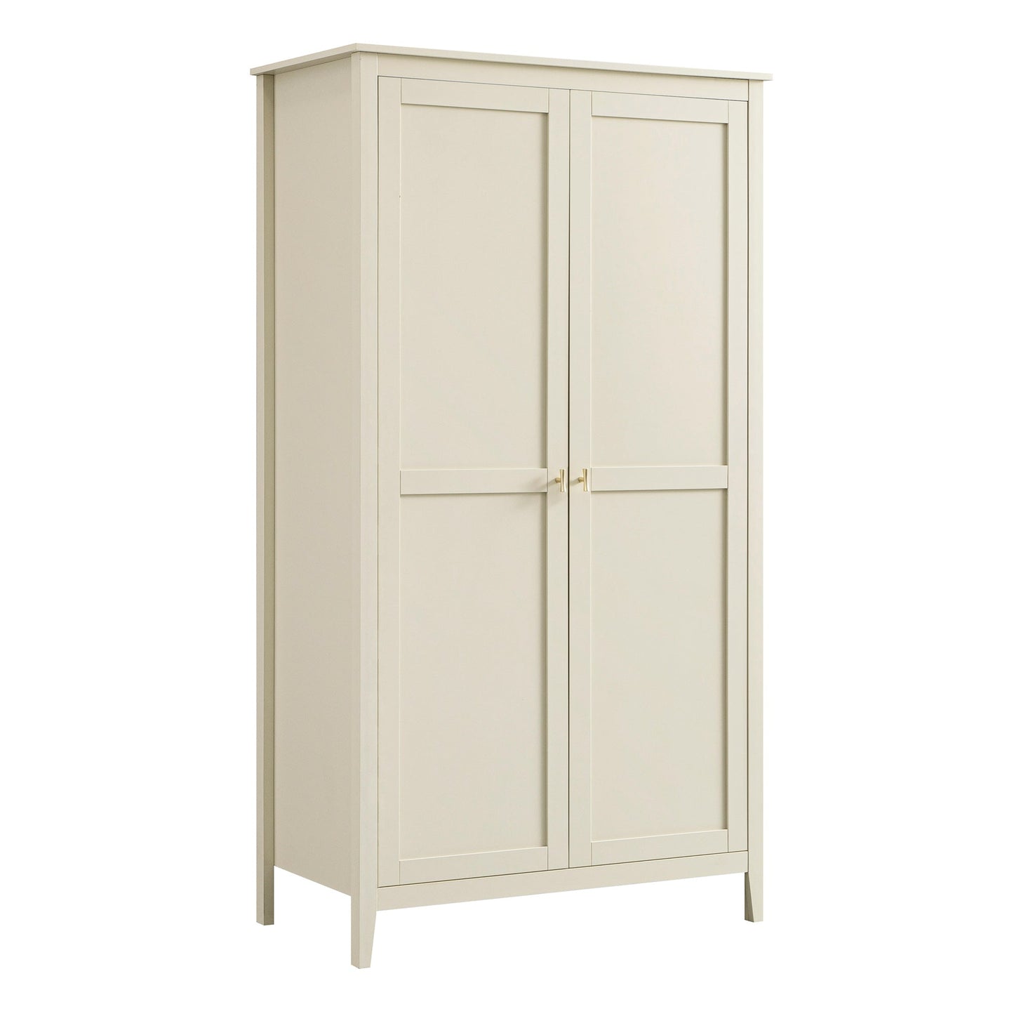 Armoire double Oakham, blanc ombragé