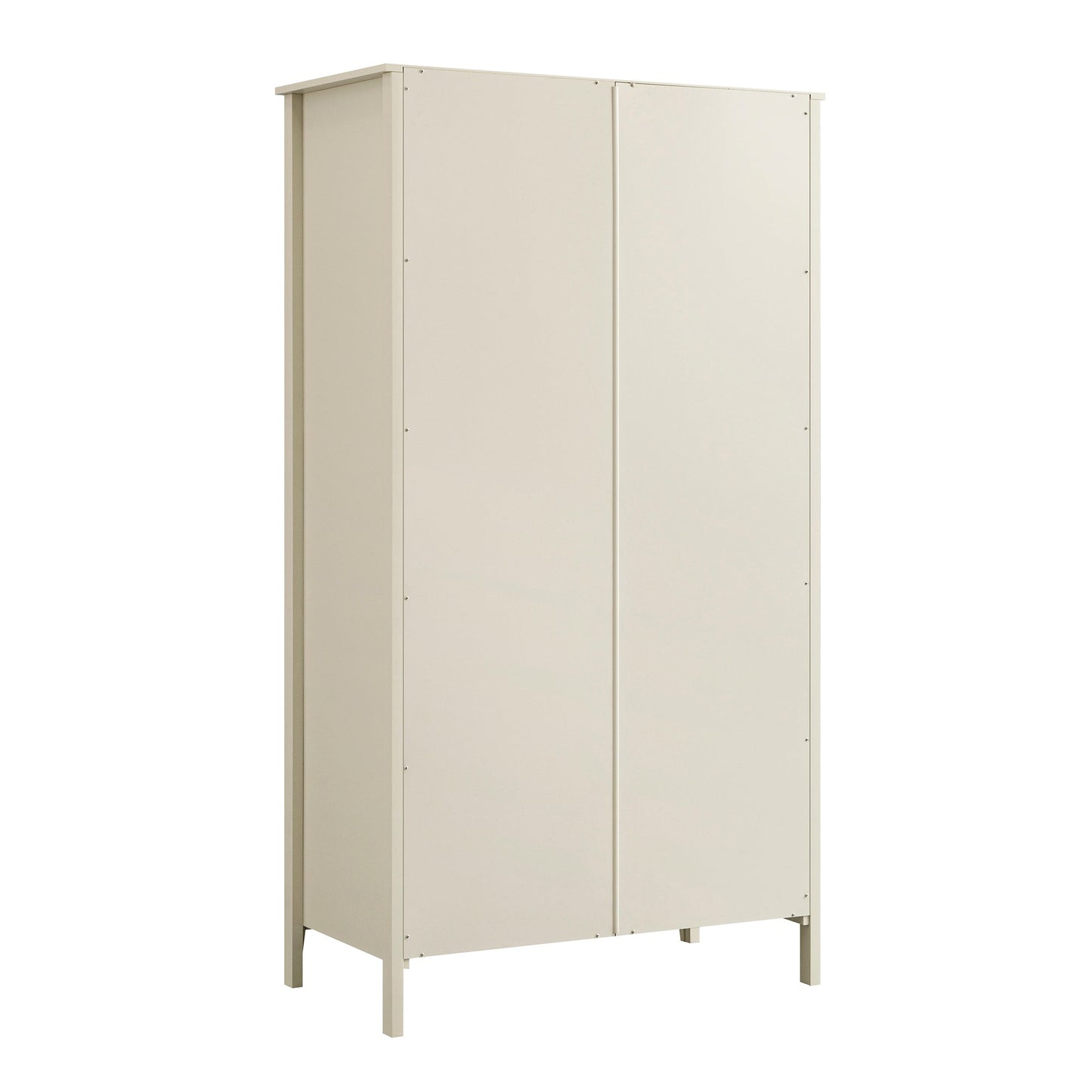 Armoire double Oakham, blanc ombragé