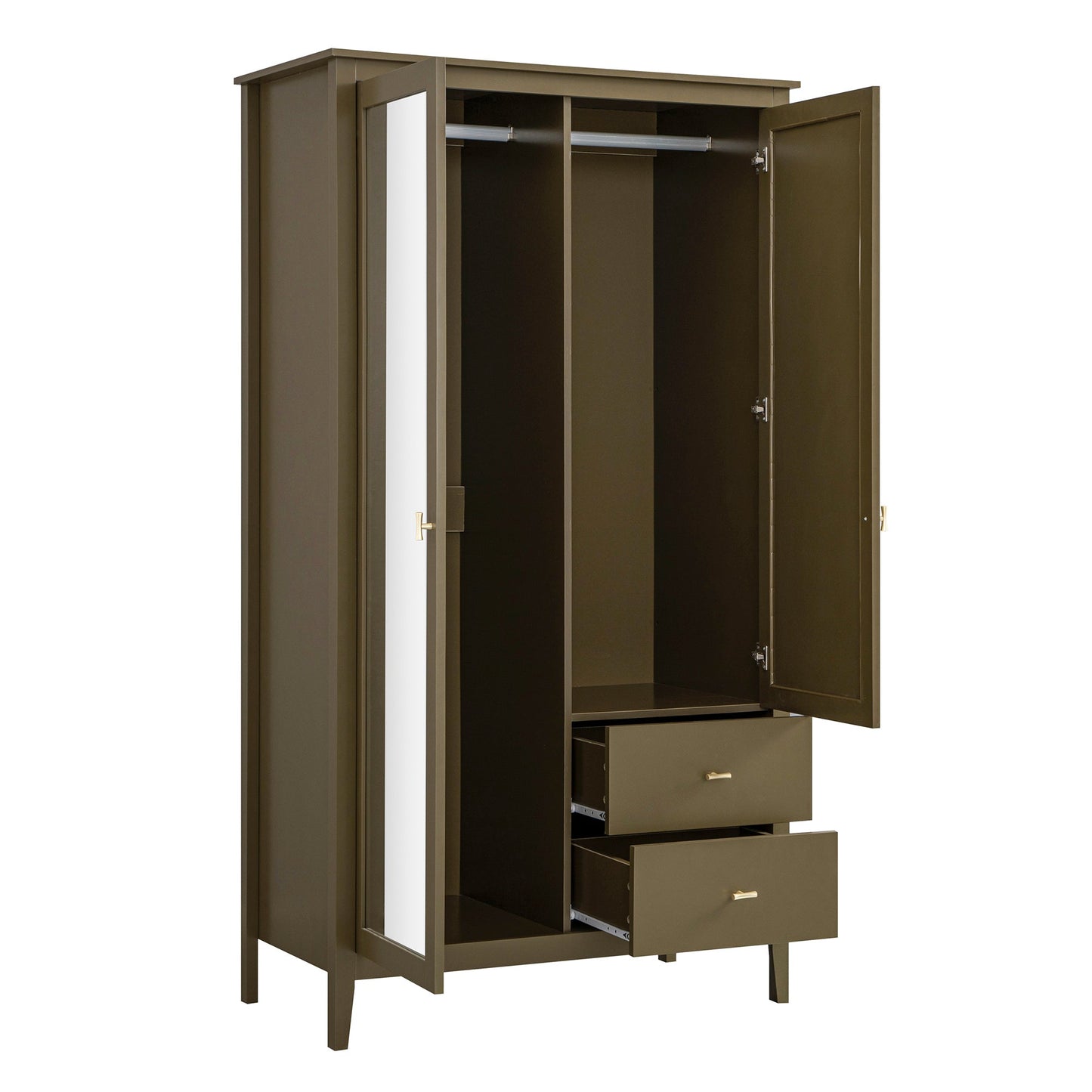 Armoire double miroir Oakham, Olive Grove