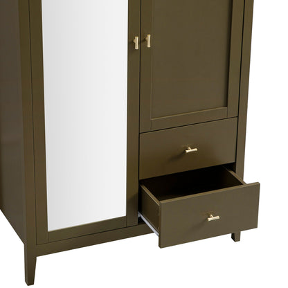Armoire double miroir Oakham, Olive Grove