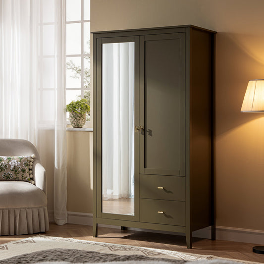 Armoire double miroir Oakham, Olive Grove
