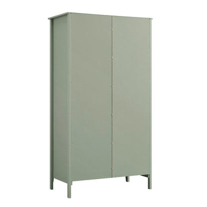 Armoire double miroir Oakham, sauge du désert