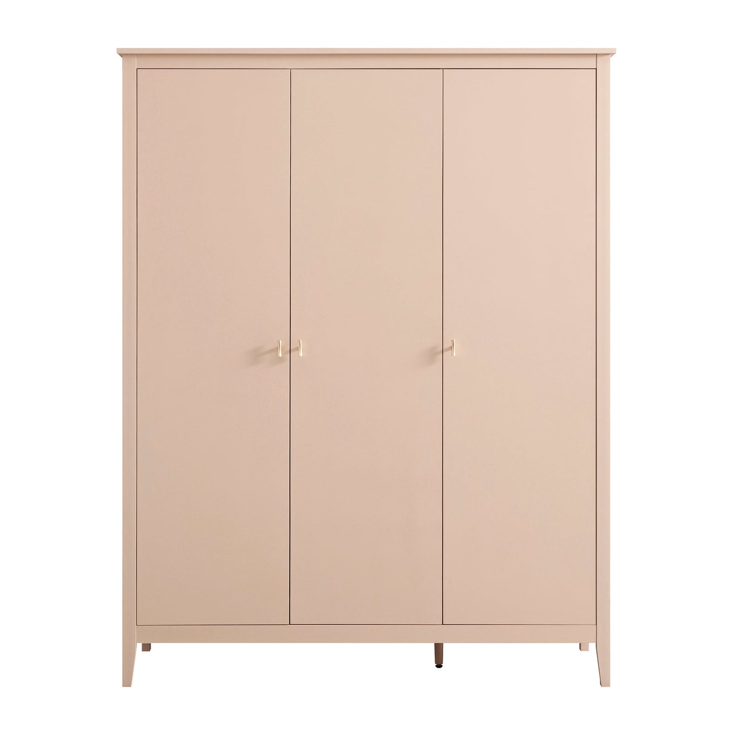 Armoire triple Oakham, rose nude