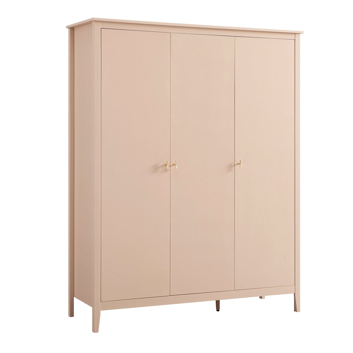 Armoire triple Oakham, rose nude