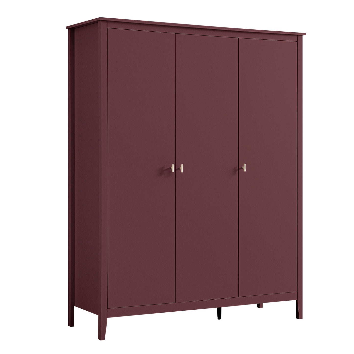 Armoire triple Oakham, cerisier sauvage