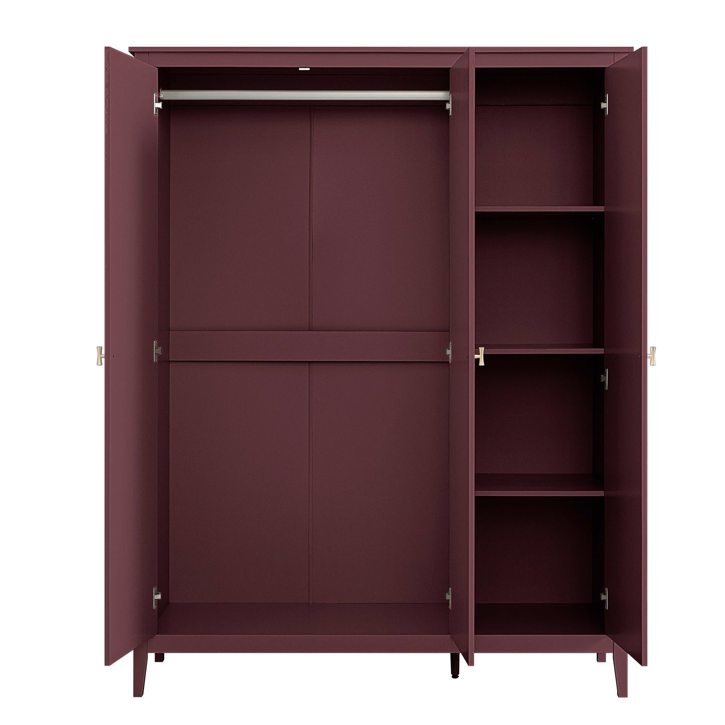 Armoire triple Oakham, cerisier sauvage