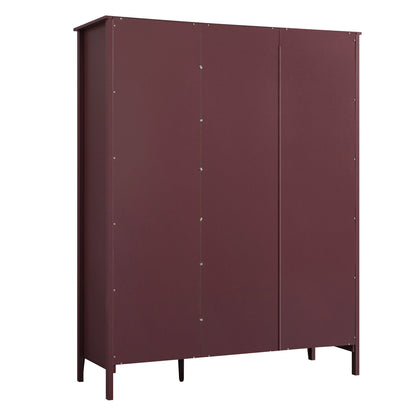 Armoire triple Oakham, cerisier sauvage