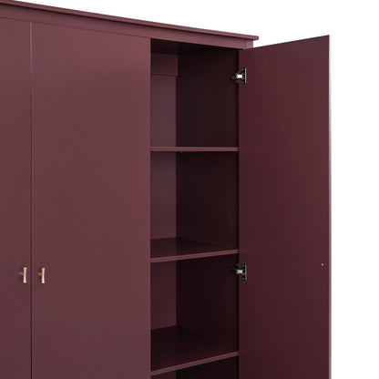 Armoire triple Oakham, cerisier sauvage