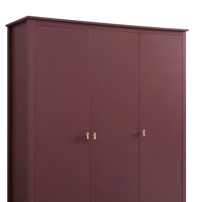 Armoire triple Oakham, cerisier sauvage