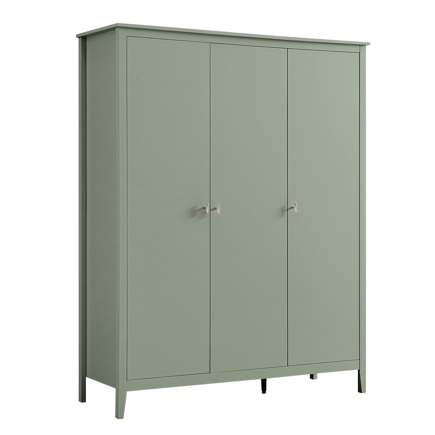Armoire triple Oakham, sauge du désert